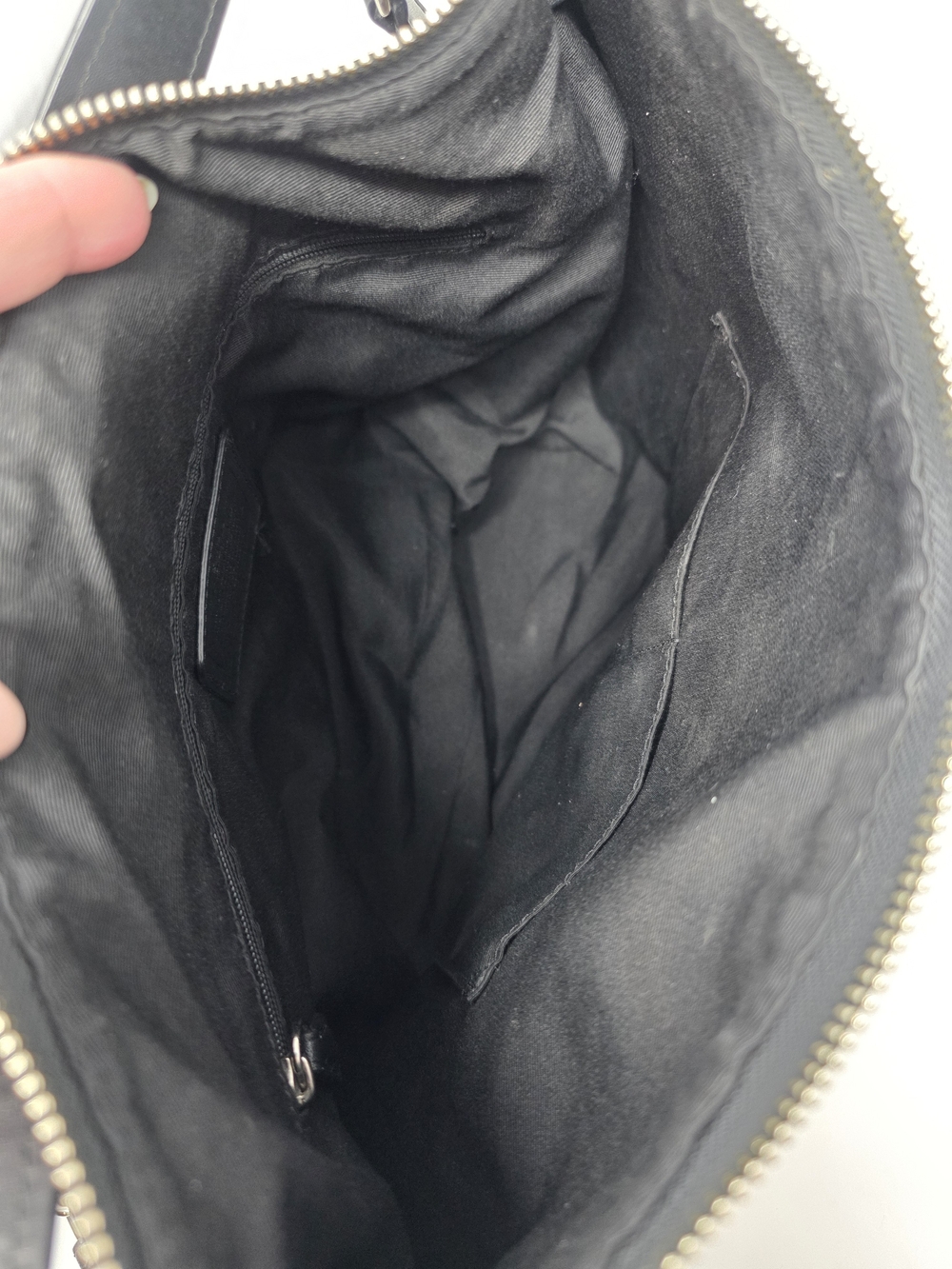 Coach Black Signature Jacquard Hobo Bag - Picture 7 of 8